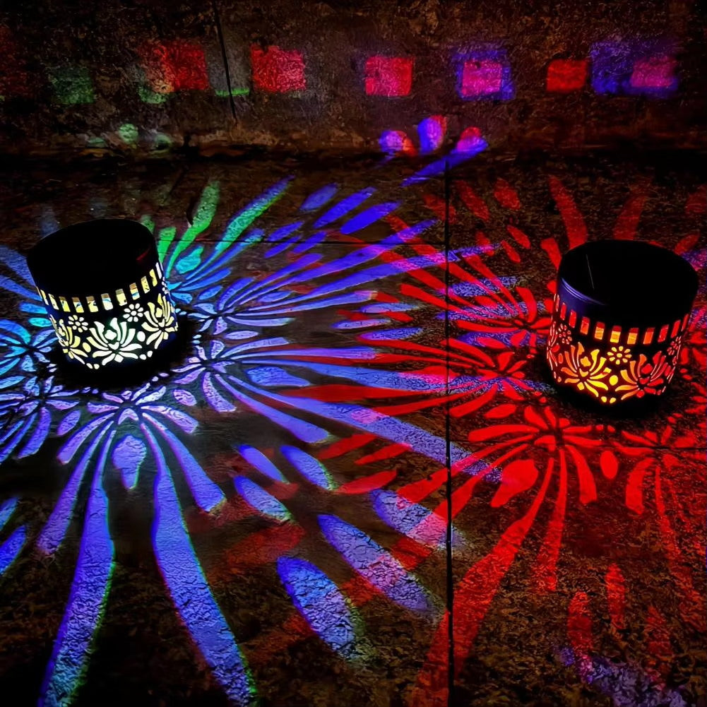🌞 50% OFF NOW! 🌀Zyloptix® Solar Mandala Light – Stunning Pattern Projection, 2-in-1 Floor & Wall Design & IP65 Waterproof Auto On/Off 🌿