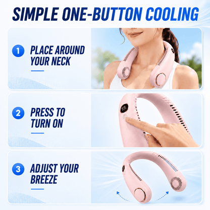 Zyloptix® Wearable Neck Fan