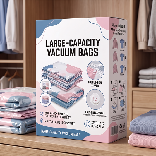 Avermixon®📦 Large-Capacity Vacuum Bags – No Pump Needed! 💨✨
