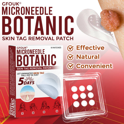 🇨🇦✨GFOUK® MicroNeedle Botanic Skin Tag Removal Patch 🇺🇸 Made in the USA