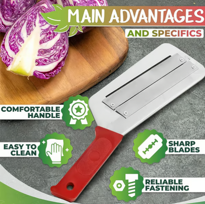 🏆Flash Sale⚡ 50K+ SOLD! Almost Gone✨Zyloptix® Stainless Steel Shredder Knife,Best Gifts