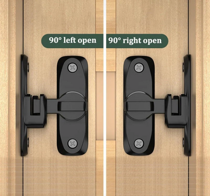 Zyloptix® 90°/180° Universal Barn Door Lock