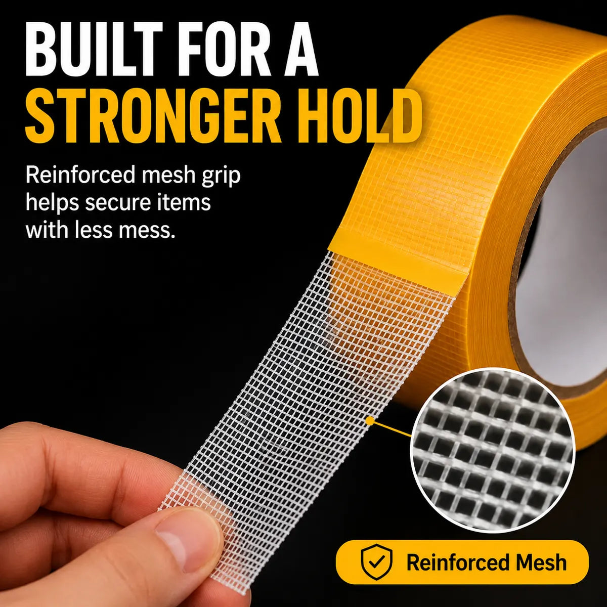 Zyloptix® Heavy-Duty Double-Sided Tape - Strong Adhesive Fix For Quick No-Tool Home Solutions🔧