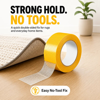 Zyloptix® Heavy-Duty Double-Sided Tape - Strong Adhesive Fix For Quick No-Tool Home Solutions🔧