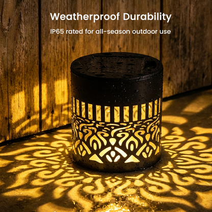 🌞 50% OFF NOW! 🌀Zyloptix® Solar Mandala Light – Stunning Pattern Projection, 2-in-1 Floor & Wall Design & IP65 Waterproof Auto On/Off 🌿