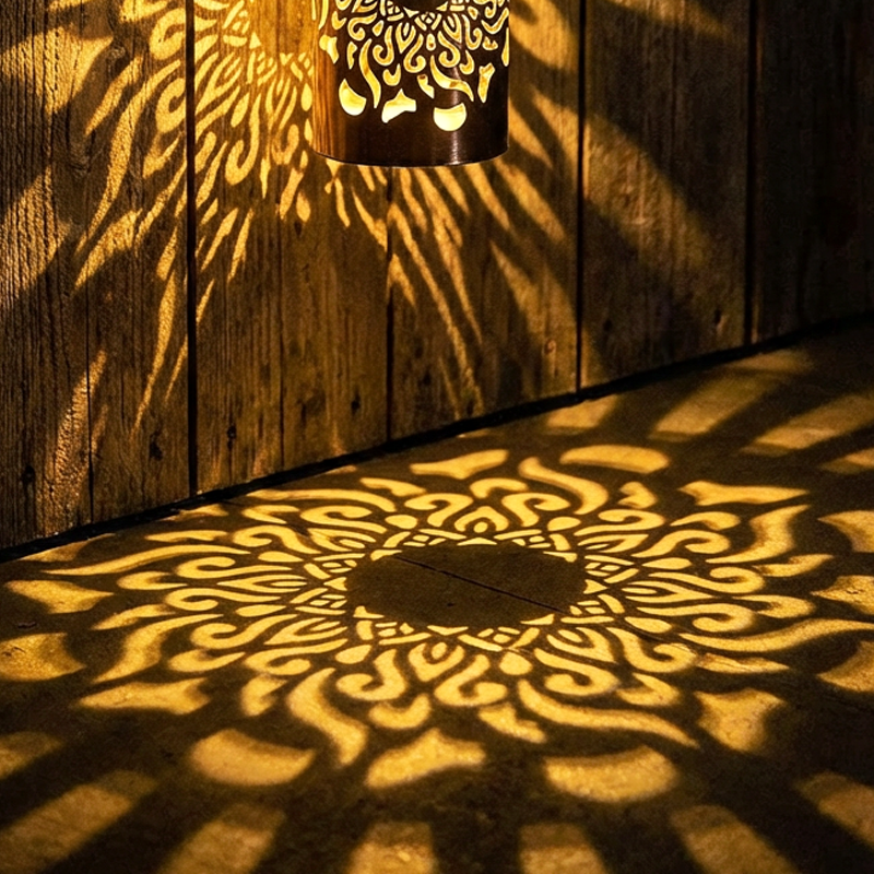 🌞 50% OFF NOW! 🌀Zyloptix® Solar Mandala Light – Stunning Pattern Projection, 2-in-1 Floor & Wall Design & IP65 Waterproof Auto On/Off 🌿